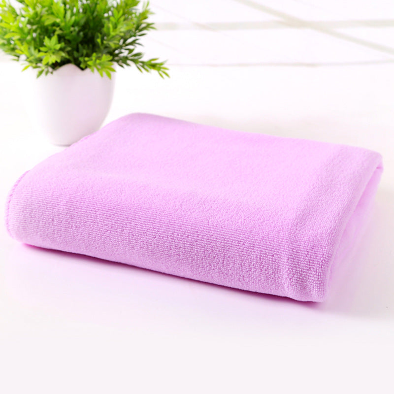 Microfiber bath and beach towel by My Store, soft textured fabric in a versatile design