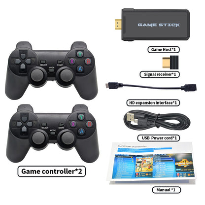 Explosive 2.4G Doubles Y2HDMAX game console with wireless controllers and retro game display