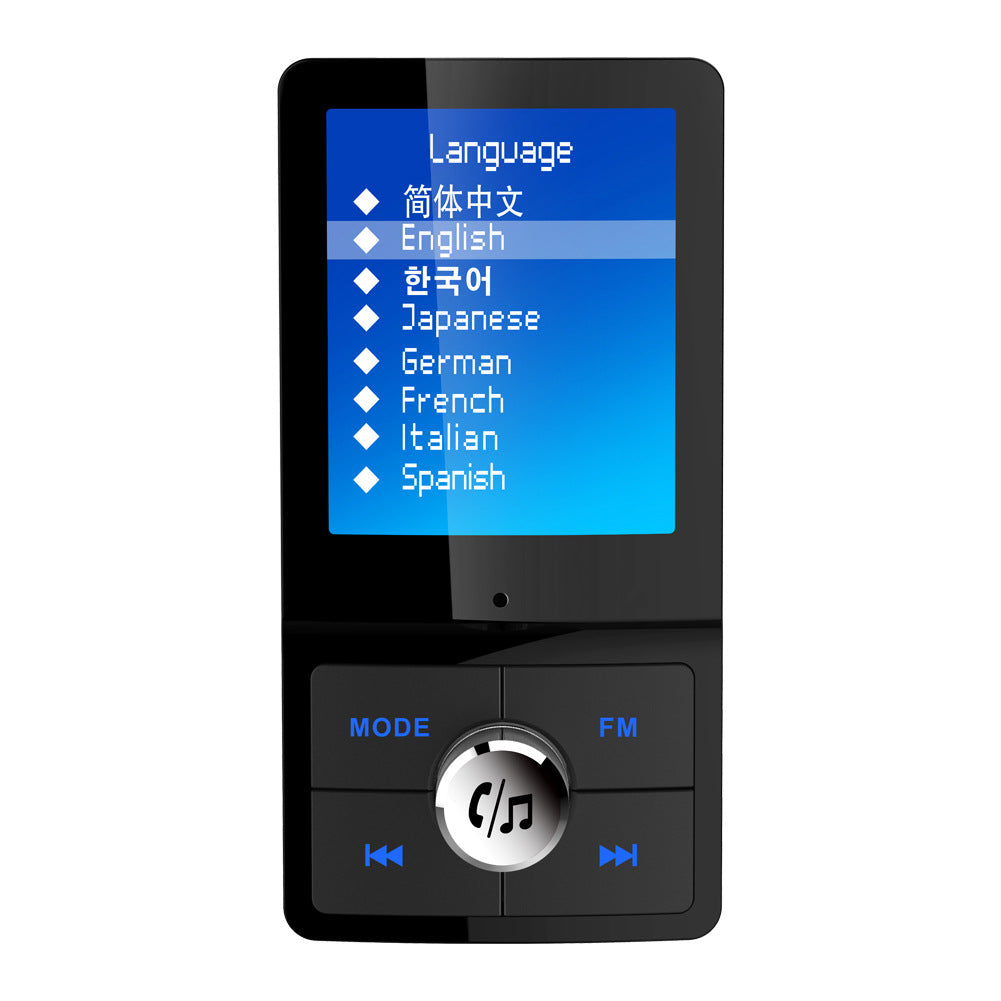 Car speakerphone by My Store displayed for hands-free calling in a vehicle
