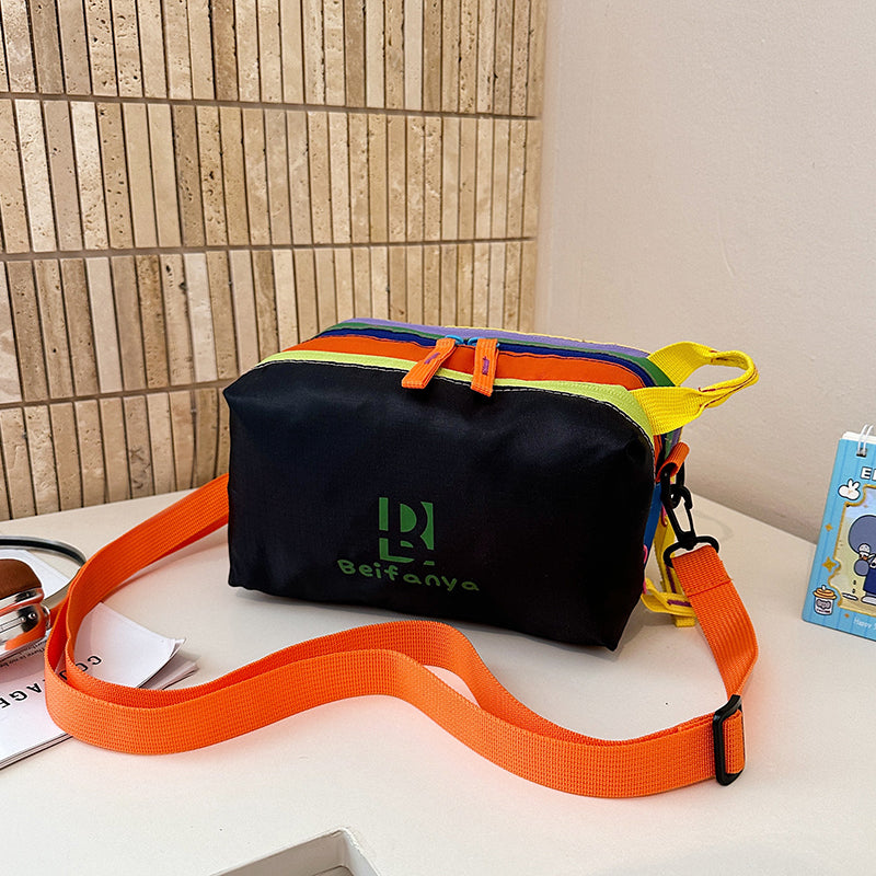 Fashion cross-body bag by My Store, type 4, shown from the front with an adjustable shoulder strap