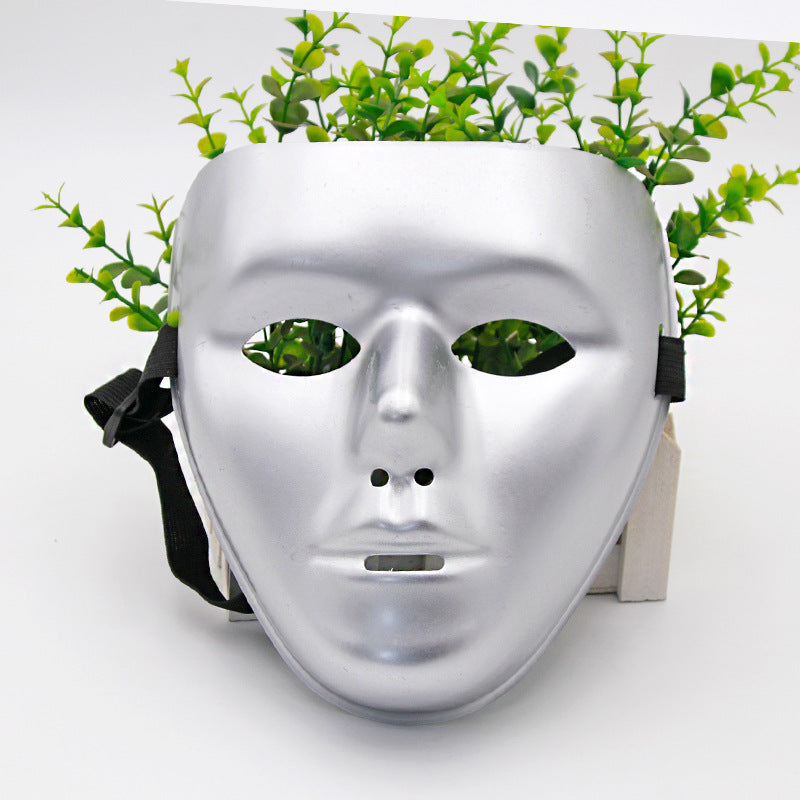 Men's and women's Halloween mask, spooky costume accessory with detailed design