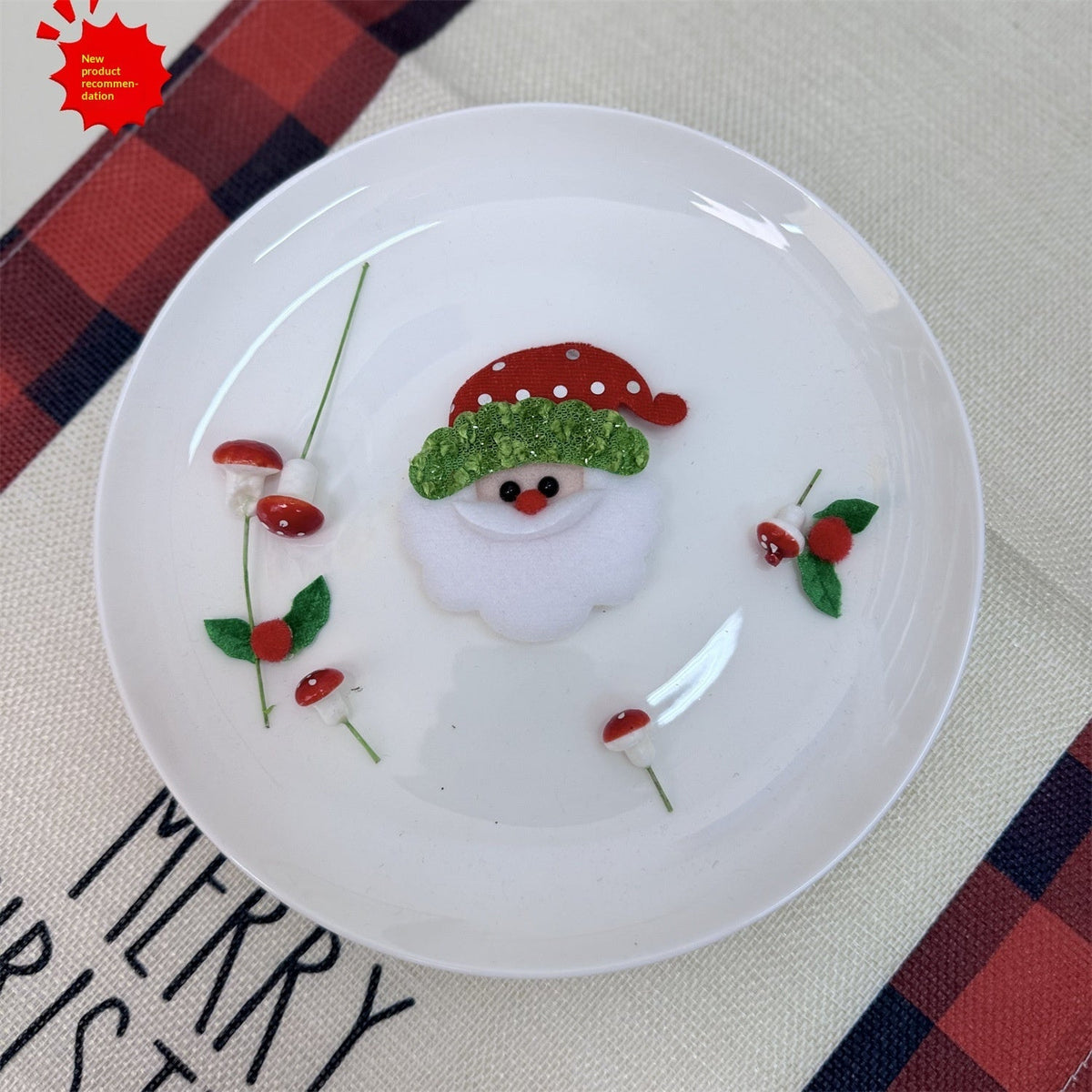 Christmas decorations pendant accessories displayed for holiday tree decorating