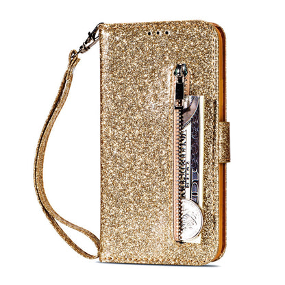 Black zipper phone case with secure zip closure and protective design