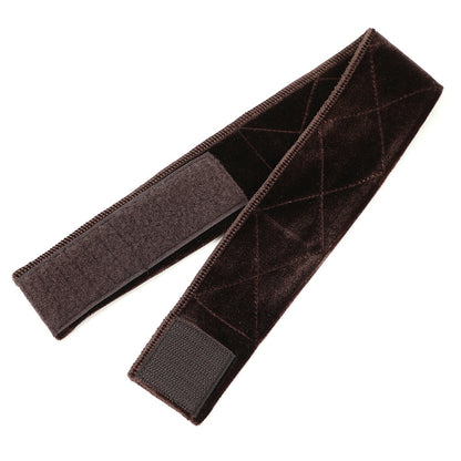 Wig fixed headband with Velcro closure, black adjustable hair accessory