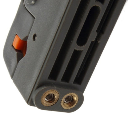 Rotary coaxial cable cutter and stripper tool for preparing coax cables