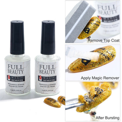 15ml nail polish remover bottle by My Store