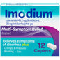 Imodium® Multi-Symptom Relief 2 mg - 125 mg Tablet CPLT, 12 EA
