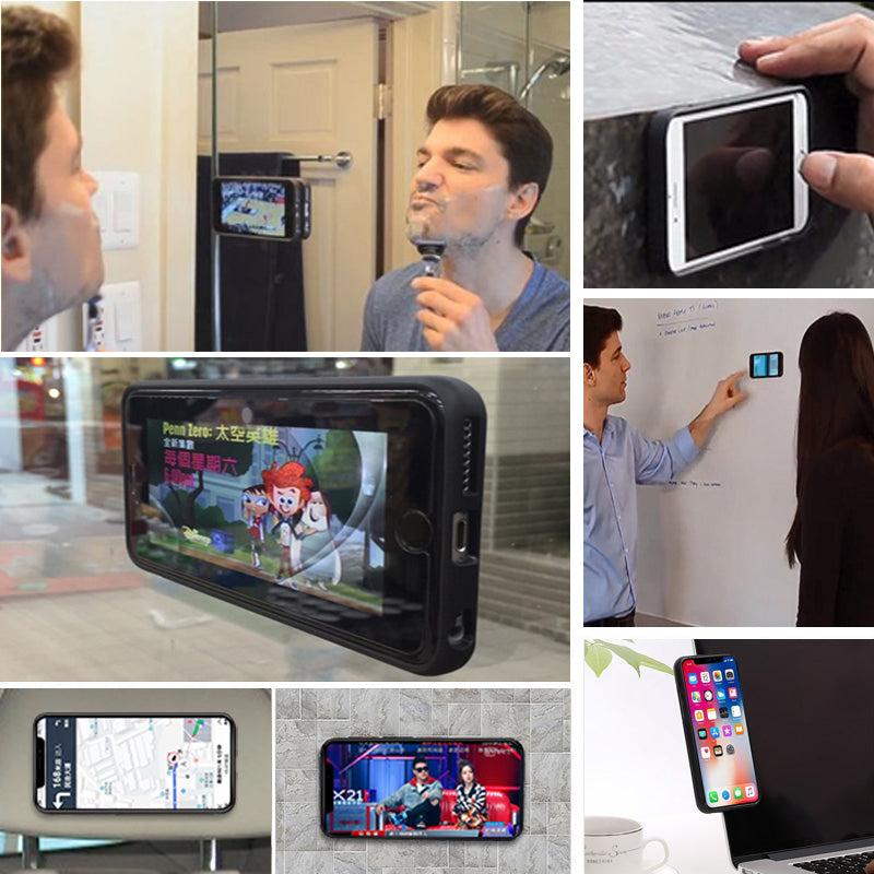 Anti-gravity nano adsorption mobile phone case with sleek protective design