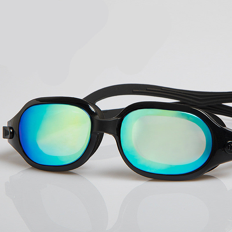 Anti-fog swimming glasses by My Store with clear lenses and a comfortable adjustable fit