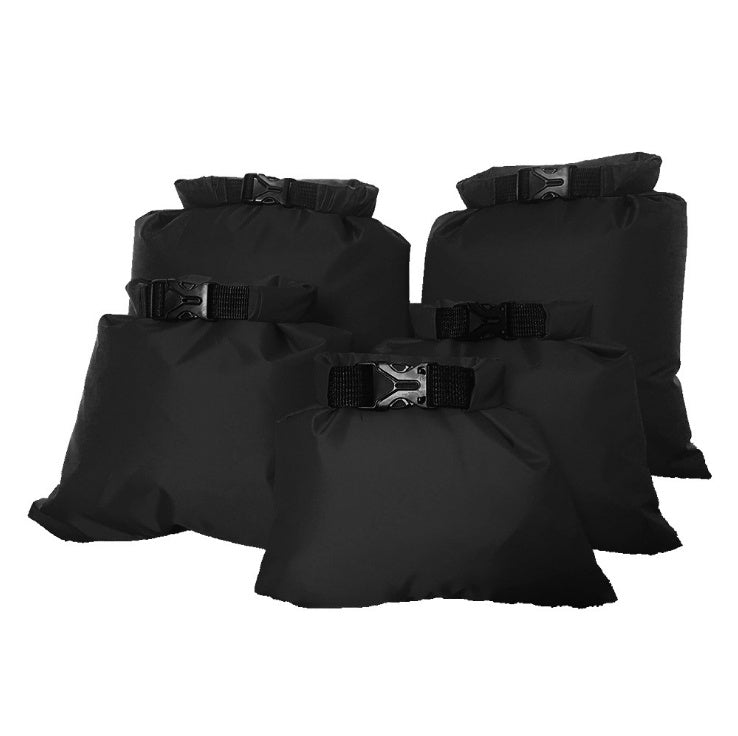 Waterproof dry bags in assorted sizes for keeping gear protected from water