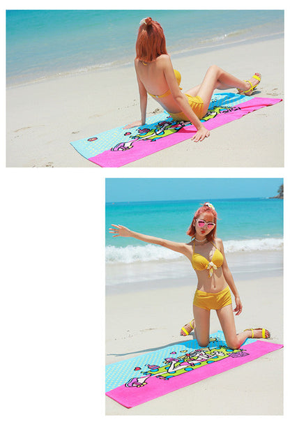 Swimming absorbent towel by My Store, soft quick-dry fabric for drying off after swimming