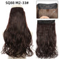 Adjustable Synthetic Hair Curtain Wig for Women