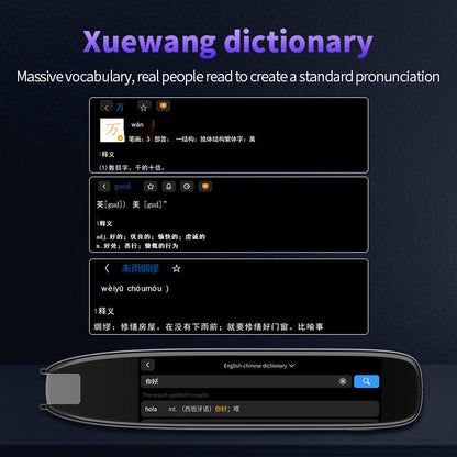 International multi-language photo precision scanning translation pen with digital display and scanning tip
