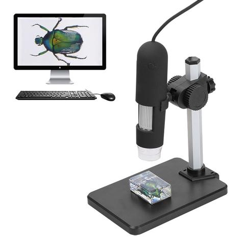 USB microscope camera by My Store showing a compact digital microscope with lens and USB cable