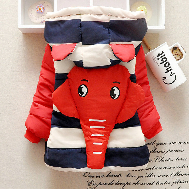 Children's winter coat in a warm, insulated design for cold weather walks