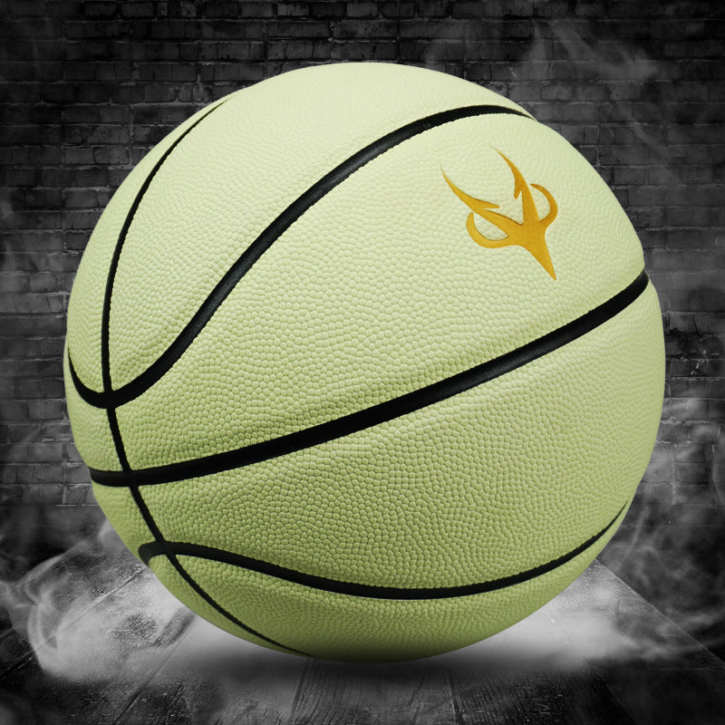 Luminous basketball with glowing design from My Store