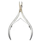 Seki Edge SS-306 1/4 jaw cuticle nipper with stainless steel blades for precise cuticle trimming and nail care.