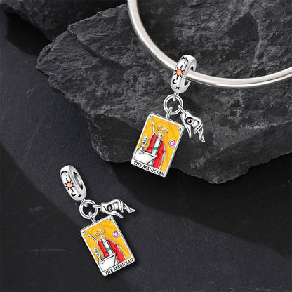 Pendant charm beads for DIY jewelry accessories, assorted designs displayed close-up