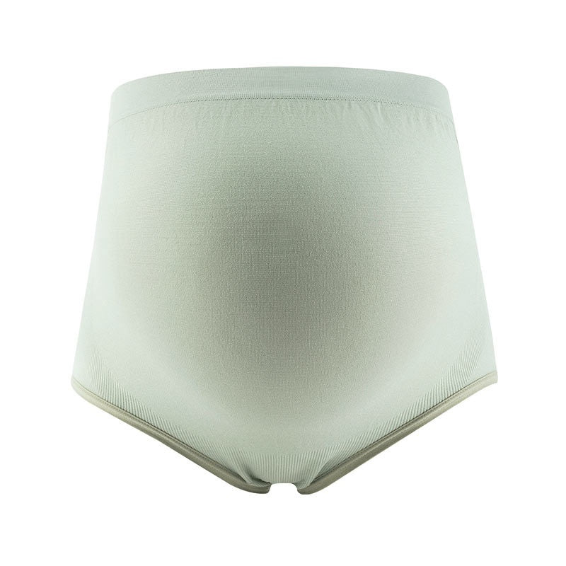 Thin breathable cotton seamless postpartum belly support underwear with a comfortable crotch design