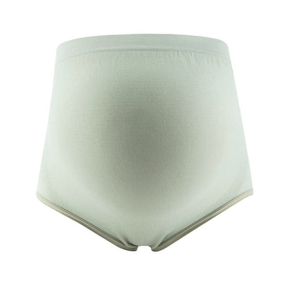Thin breathable cotton seamless postpartum belly support underwear with a comfortable crotch design