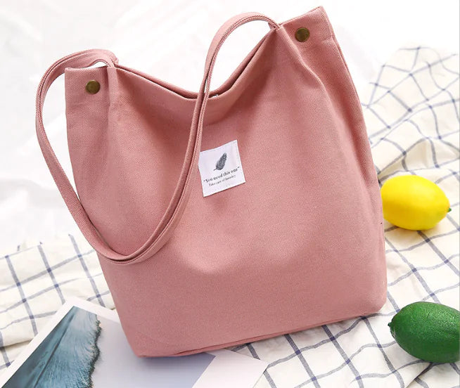 Canvas Crossbody Bucket Bag for Phone