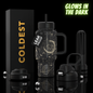 Coldest Limitless Ultra v8 24oz water bottle with black lid and sleek design, ideal for hydration on the go.