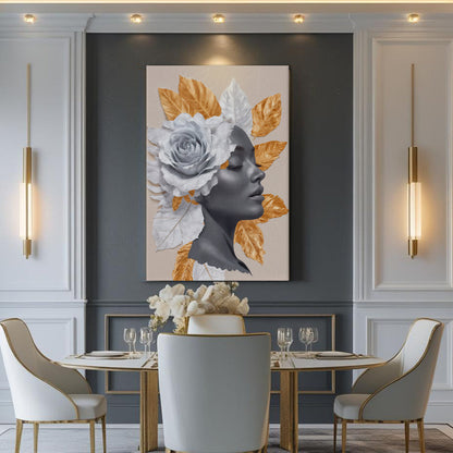 Floral Majesty Wall Art IV