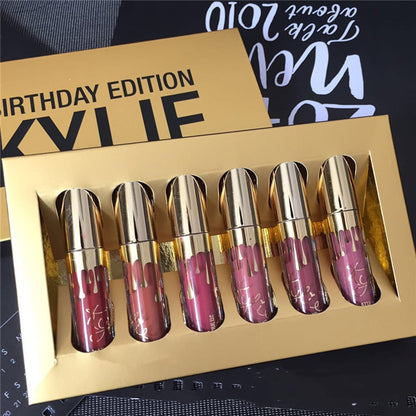 Gold 6 Lip Shades - Kelly Kim Celebration Edition