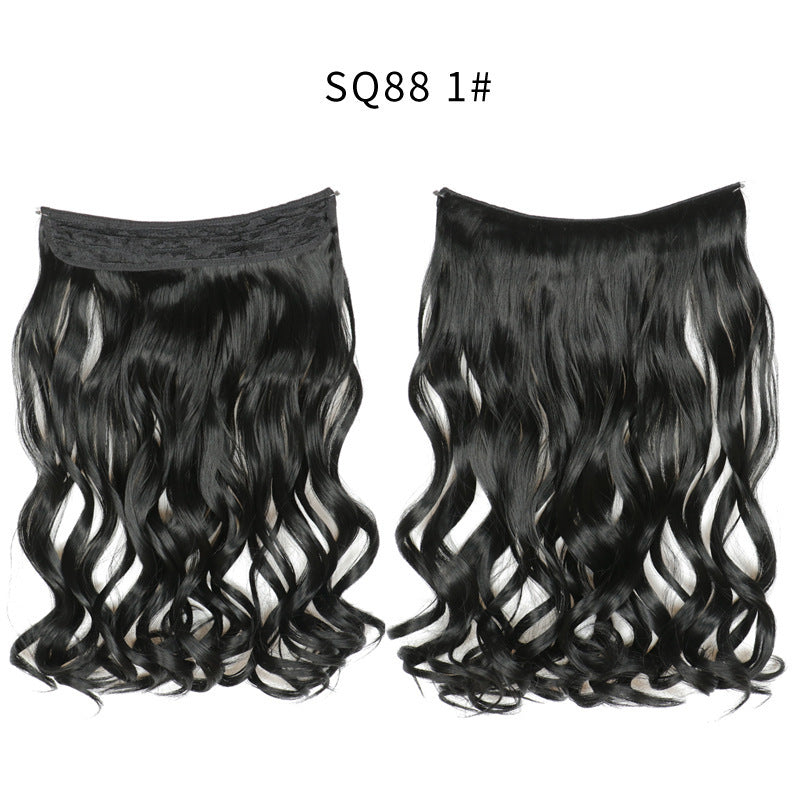 Adjustable Synthetic Hair Curtain Wig for Women