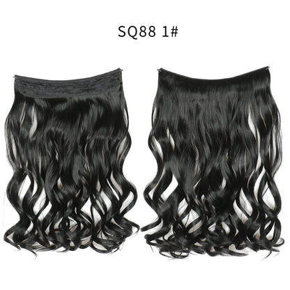 Adjustable Synthetic Hair Curtain Wig for Women
