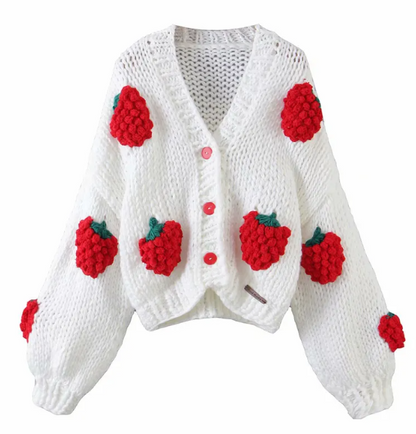 Vintage Embroidery Knit Sweater