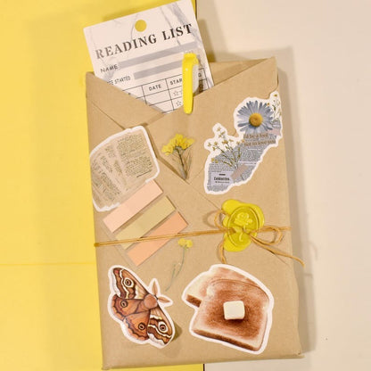 Real books English blind date with a book gift set by BookishGifts, wrapped for surprise reading