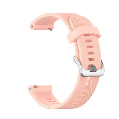 Patterned silicone strap for Forerunner fitness watch, official replacement band