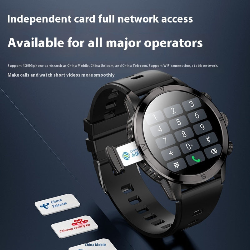 Dual-system wearable waterproof smart watch by My Store, black smartwatch with digital display