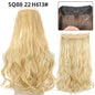Adjustable Synthetic Hair Curtain Wig for Women