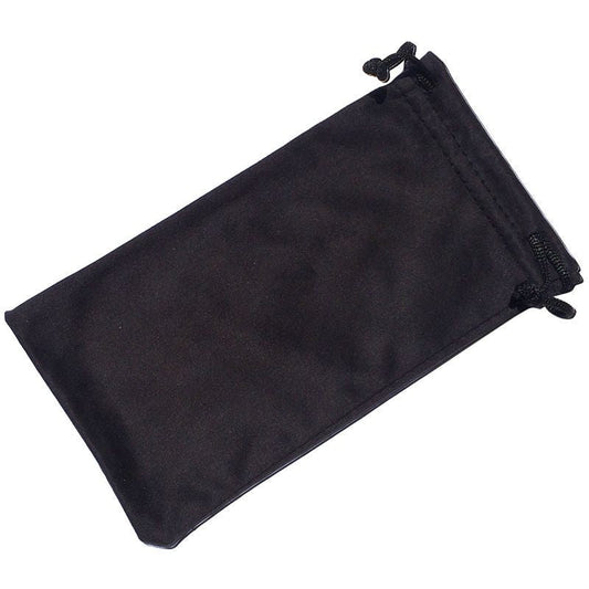 Pressure-proof flannel sunglasses storage bag for outdoor carrying