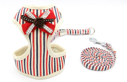 Cat traction rope walking chain for pet walking, lightweight leash accessory for cats and dogs