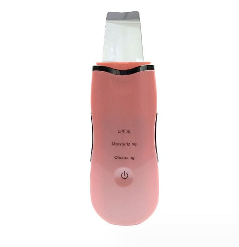 Blackhead suction device for facial pore cleansing, shown in black with electric vacuum tip