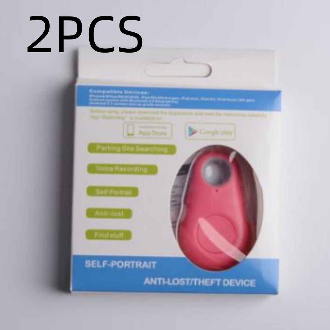 Water drop Bluetooth-compatible anti-lost object finder in compact teardrop-shaped design