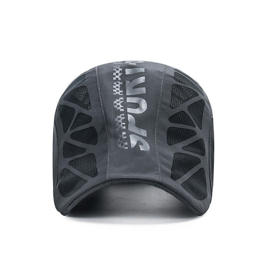 SPORT Letter Forward Hat Men's Breathable Mesh