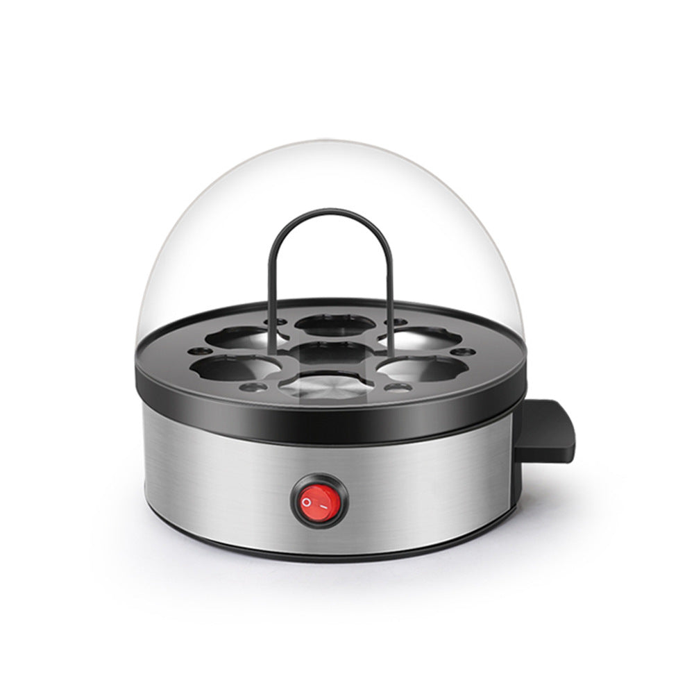 Multifunctional mini egg cooker and breakfast egg steamer with compact countertop design