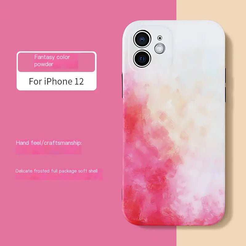 Gradient Color Graffiti Case for iPhone 12 Pro Max