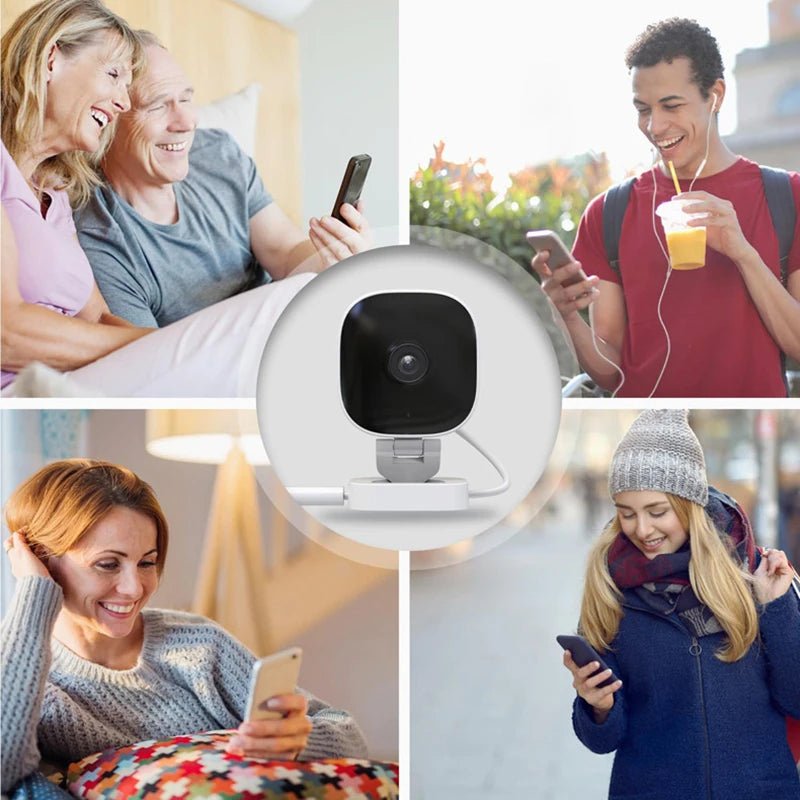 4K Mini WiFi Camera IP/AP Remote Monitor Cloud Storage 2 - Way Audio Motion Detection Camcorder Surveillance Security Cam 2025 NEW - BACKUPMYFILESNOW