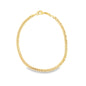 Silver 4mm curb anklet by MIA Jewelry featuring a sleek, sturdy chain design perfect for everyday wear.