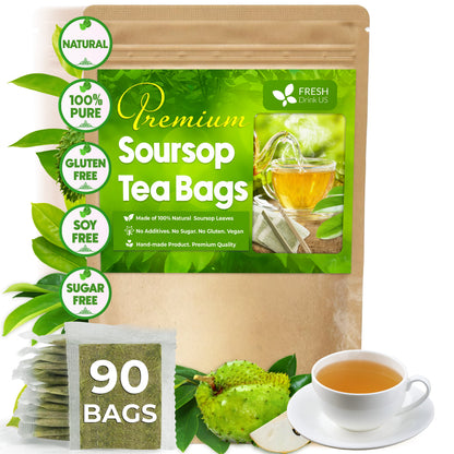 Premium Soursop Leaves Tea Bags