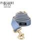 Light blue jeans-style pet leash from PAWSOME PETS, featuring denim-inspired design and sturdy clasp for everyday walks.