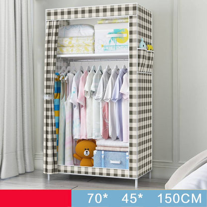 Single dormitory dust-closed wardrobe by My Store, showing a compact storage cabinet with doors