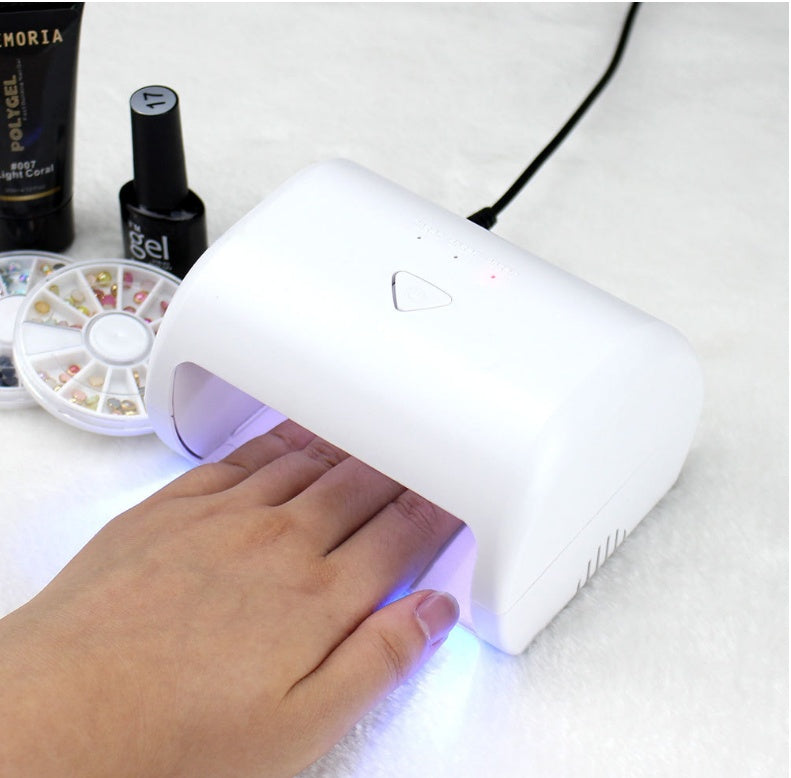 My Store nail lamp, compact design for curing gel polish and manicure nails