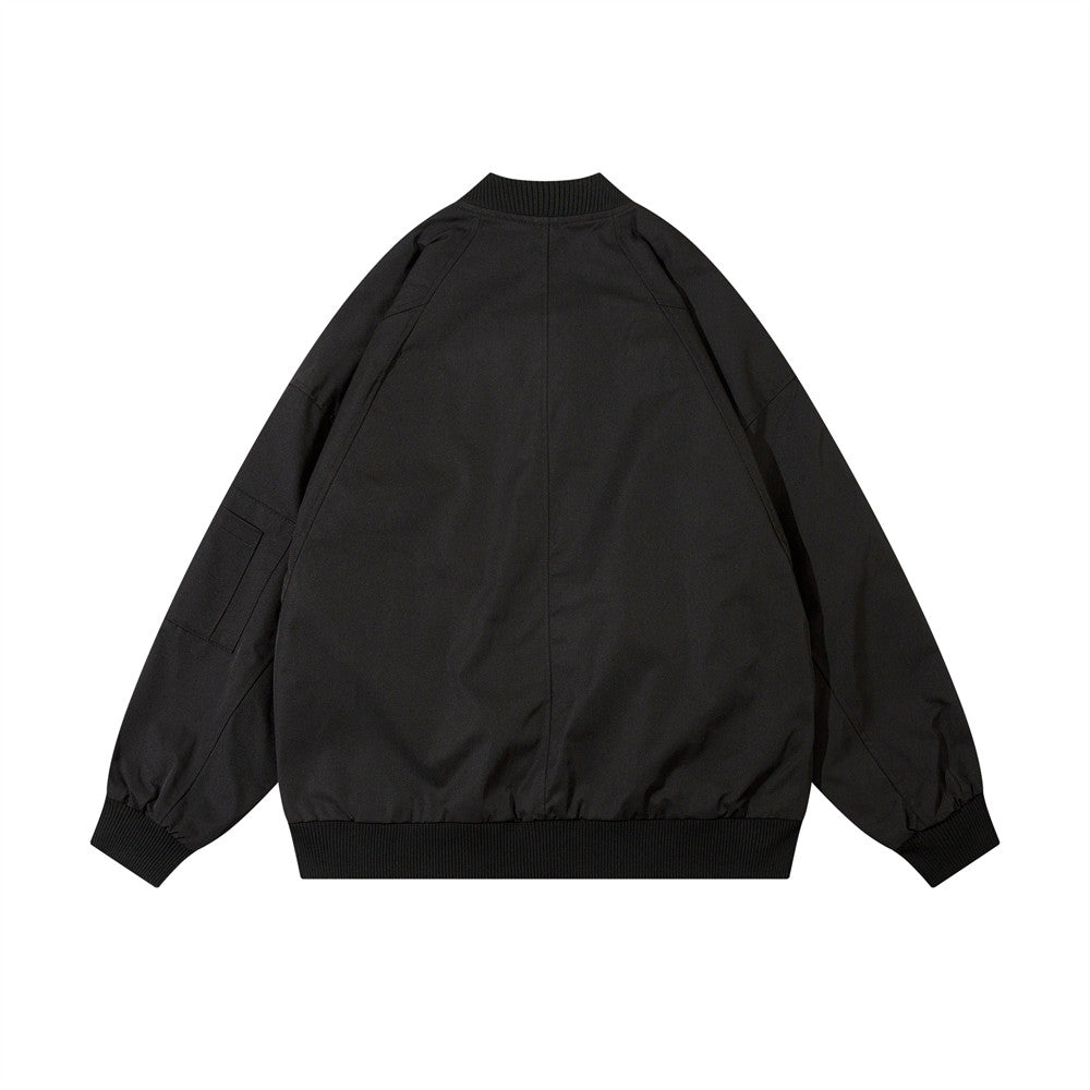Men's loose jacket coat for autumn and winter clothing, relaxed fit outerwearбарҭа