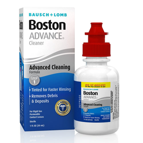 Bausch + Lomb Boston Advance® Cleaner – For Rigid Gas Permeable Lenses (1 Fl Oz)